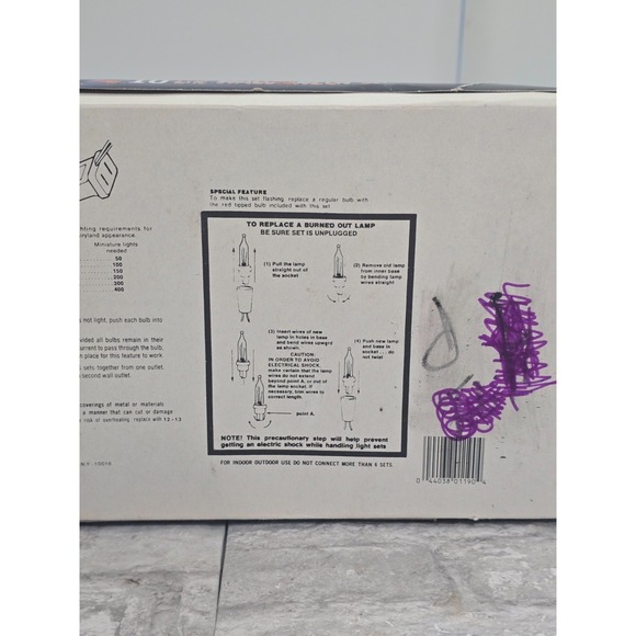 Vintage HALLOWEEN JackOLantern Blow Mold Pumpkin String Light Covers Lot Of 10 - Picture 10 of 10